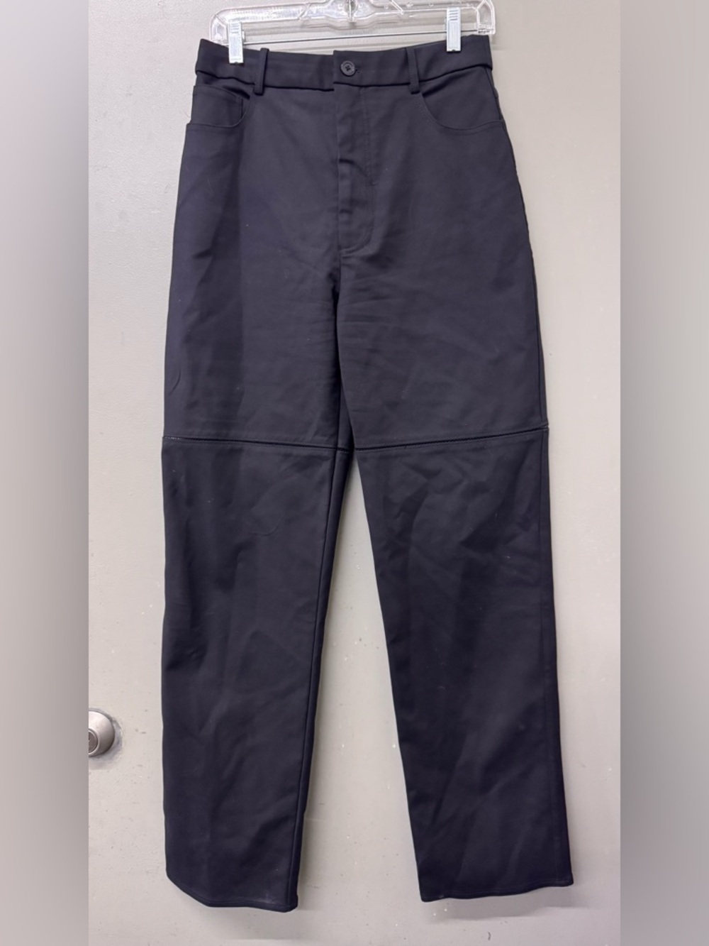 SIR. Black Esther Tailored High Waisted Wide Leg Trousers Womens Size 2 US 6